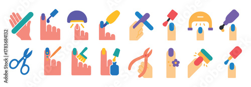 Manicure Icons Collection