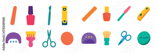 Manicure Icon Set