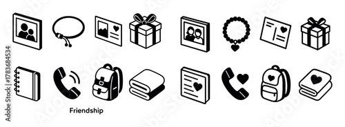 Friendship Icon Grid