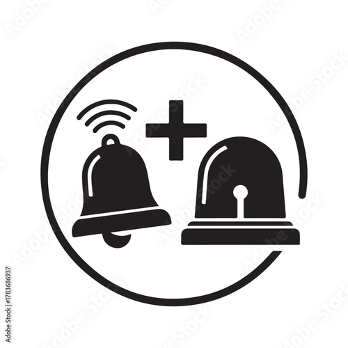 Emergency icon vector 