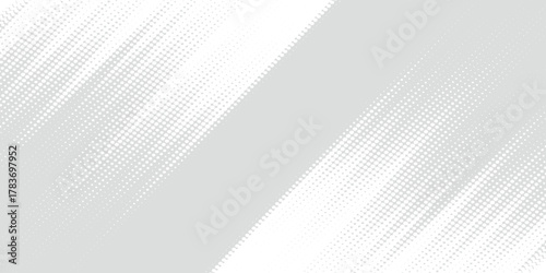 Gray abstract background with modern white dots decoration. Minimalist background concept for covers, banners, brochures, certificates, and presentations. Vector illustration eps 9