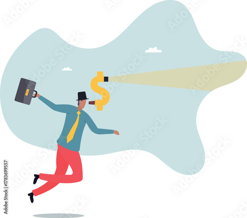 Financial vision or investment opportunity discovery, future inflation or interest rate forecast, economic or stock market prediction,about a man and his life.