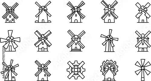 windmill icons
