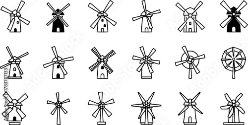 windmill icons
