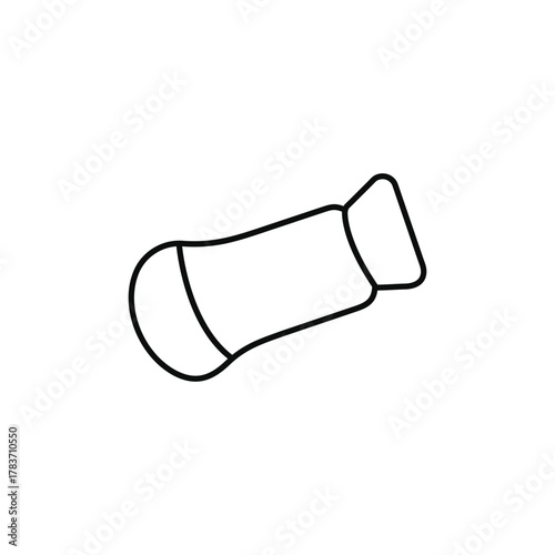 Flashlight Vector Icon Portable Light Tool Illustration