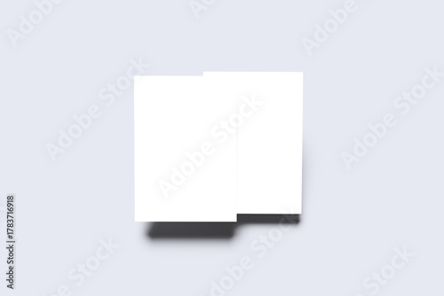 Blank Book Cover Mockup