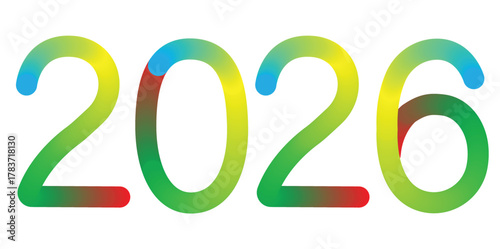 Colorful alphabet fridge magnets on a white background