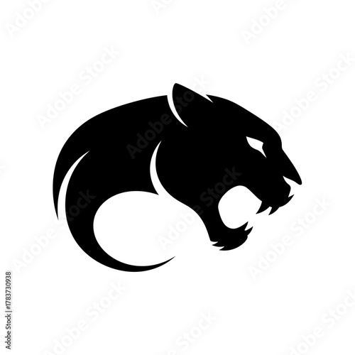 Panther Head Silhouette