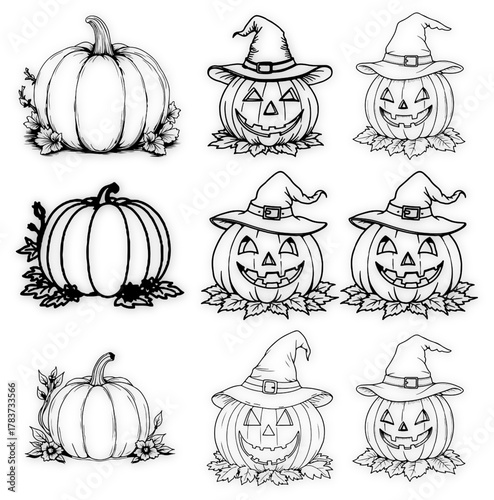 black and white vector design