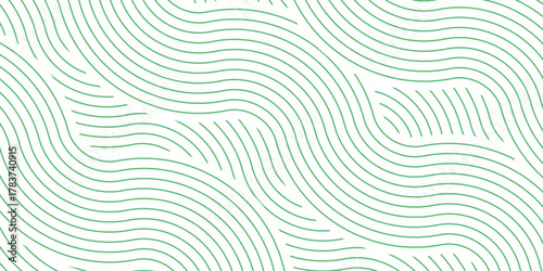 farm green banner, organic abstract background with fields. wavy green lines, natural organic products. ecology background. striped farmer green Pattern