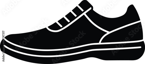 Motion Control Shoe Vector Icon
