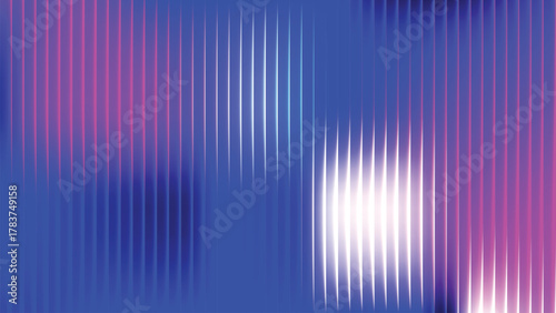 Luminous Glass Flow with Blue Gradient and Transparent Light Effects