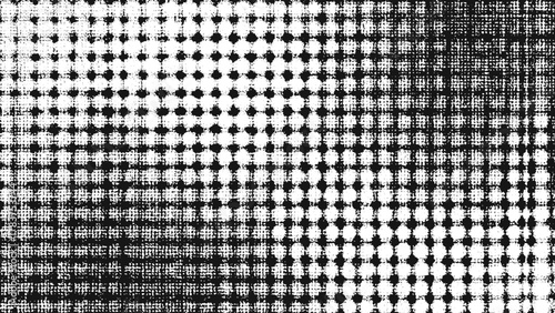 Black and white grunge background with halftone texture scratches chips and cracks for vintage distressed design