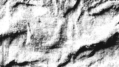 Old scratched texture overlay with worn grunge effect and dusty distressed details for vintage creative design use