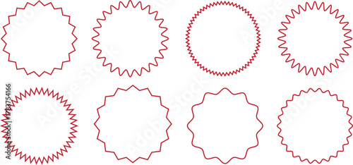 Price tags set. Stickers Labels Tags Ribbons vector
