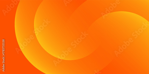 Abstract orange background with circles. vector eps 10