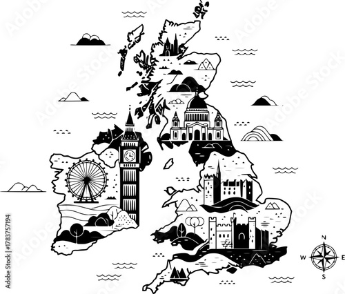 illustration of great britain

