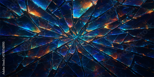 Abstract, colorful fractal flame illustration with a glowing starburst pattern, vibrant motion, and bright fantasy energy for a digital backdrop or design wallpaper