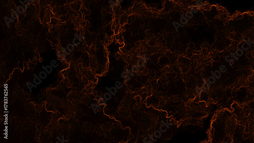 Abstract Black and Purple Fantasy Watercolor Background with Fiery Grunge Texture  Dark Molten Lava Energy Lines and Electric Veins for Dramatic Sci-Fi, Tech, and Digital Art Design