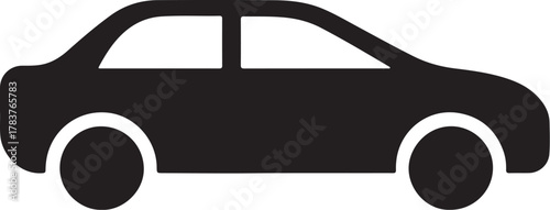 Car vector illustration with van and truck elements icon design
