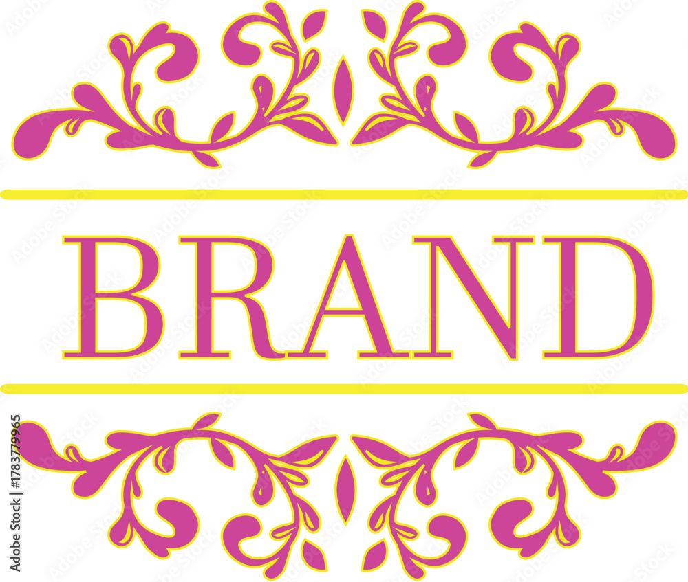 Obraz premium Futuristic Tech Single Letter Logo