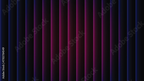 Vibrant abstract vertical stripes with a smooth color gradient transitioning from rich magenta and deep purple tones to striking electric blue hues, creating a modern digital backdrop.