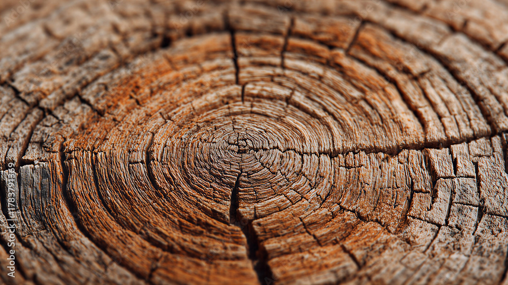 Fototapeta premium Highly Detailed Macro Texture of a Coconut Surface