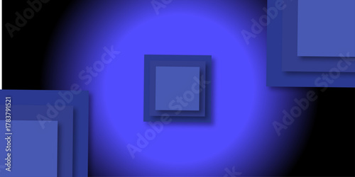 Blue abstract background with blue color. Abstract blue background with square shapes. layer element vector for presentation design. Suit for business, corporate, institution, party, festive, seminar