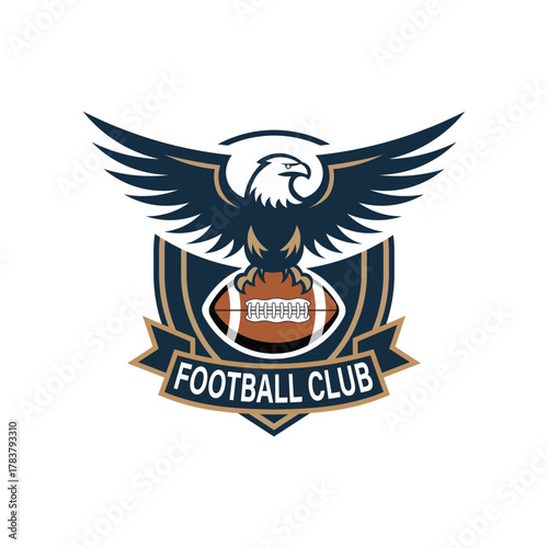 Futuristic Soccer Logo Template – Tech Style Sport Emblem & Team Identity.