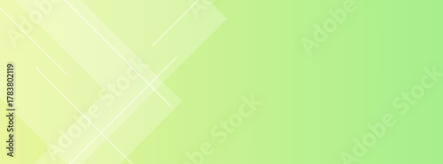 Banner background green and yellow gradations colorful slash shape.modern background. vector illustration,
