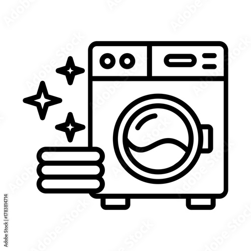 Laundry Service Icon