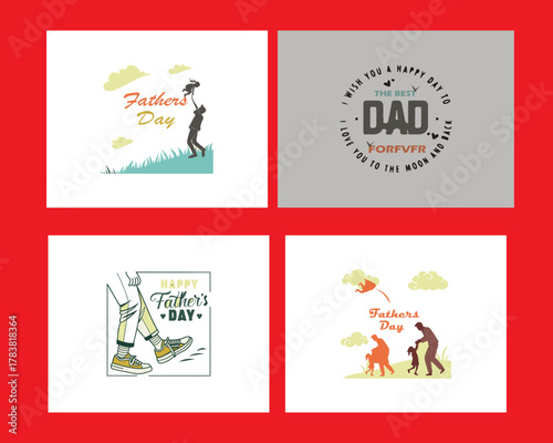 Classic & Loving
Happy Father's Day

World's Best Dad

Dad, Hero, Legend

To the Best Dad Ever

A Dad's Love

Creative & Playful
Super Dad

Dad-A-Base

The Man, The Myth, The Legend (Dad)

My First He