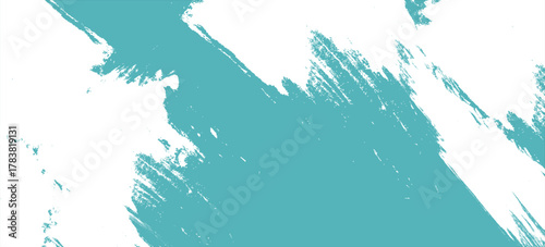 Abstract Grunge Brush Texture Background in Blue and White