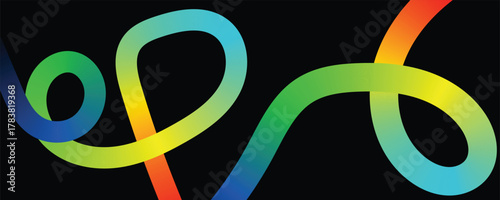 colours, rainbow, ribbon, swirl, three-dimensional, advertisement, bold, dynamic, fluid, graphic, music, party, play, abstract, advertising, art, carnival, element, event, flow, friday, fun, gradient,