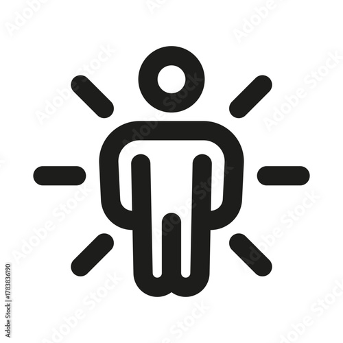 Creative Team Harmony icon representing collaboration, unity, cooperation, and workplace synergy