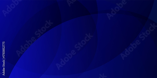Abstract dark blue background. Dynamic sound wave.
