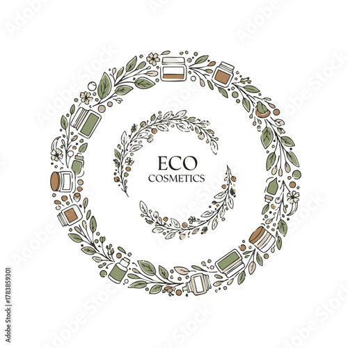 Eco Cosmetics Natural Beauty Logo