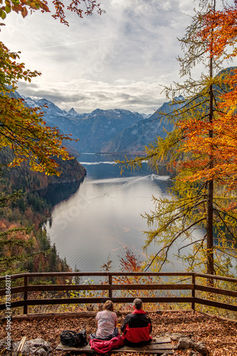 Golden Autumn Tranquility at Königssee