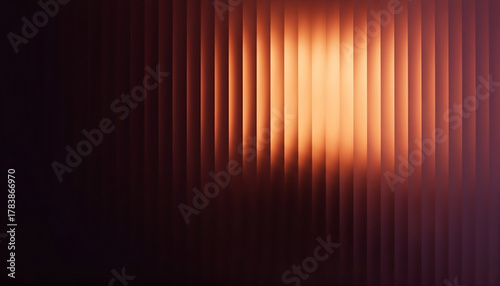 Stunning vertical panels create an elegant, modern, vibrant abstract presentation