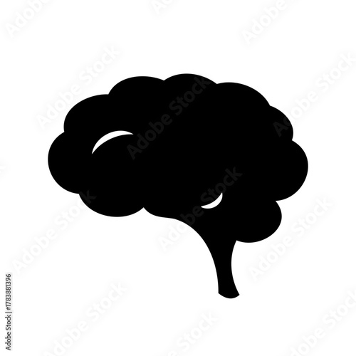 Stylized depiction of the human brain as a symbol of intelligence
