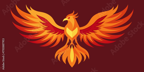 vector illustration of an eagle