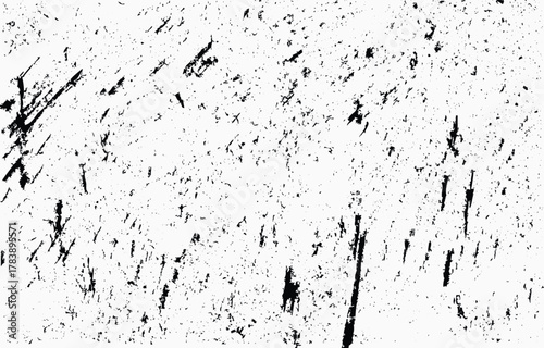 Grunge texture vector with dark scratches and chaotic patterns creating a distressed and worn look for backgrounds or graphic design projects