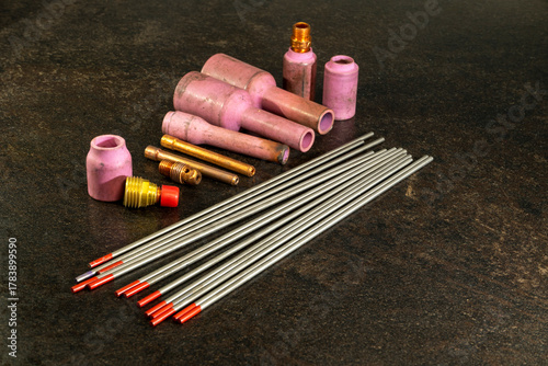 TIG welding accessories kit for professional welders