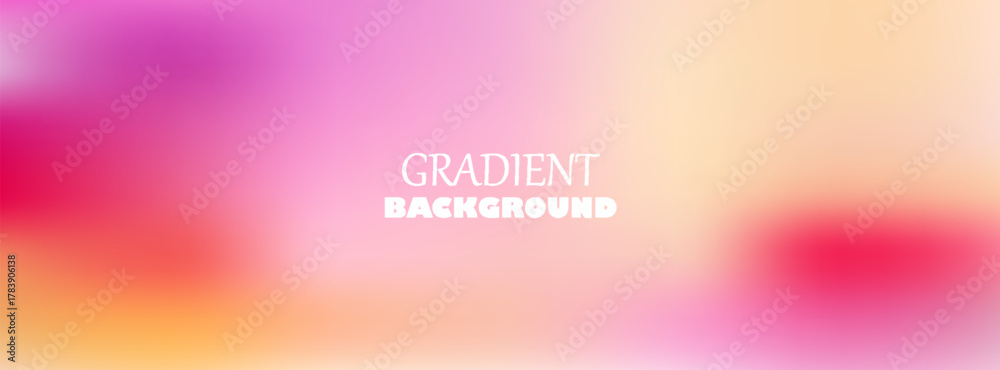 Fototapeta premium Smooth pastel gradient background with flowing abstract curves