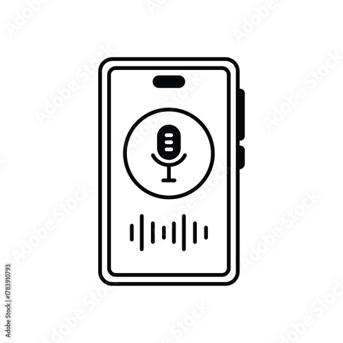 Speech Recognition vector icon