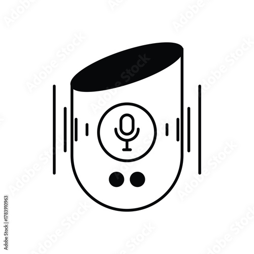 Voice Assistant vector icon