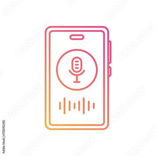 Speech Recognition vector icon