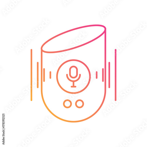 Voice Assistant vector icon