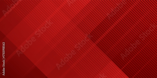 red banner background.abstract background.colorful.slash effect .memphis .eps 10