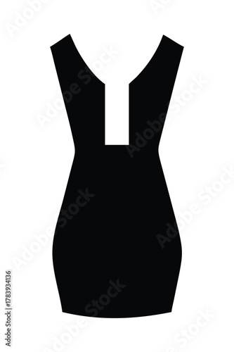 Black bomb weapon silhouette on a white background